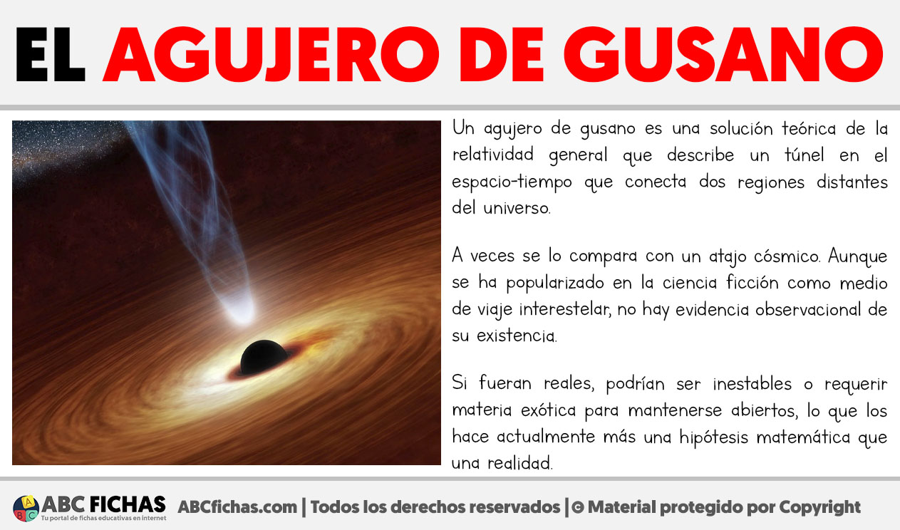 Que es un agujero de gusano