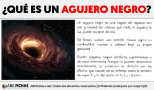 Que es un agujero negro