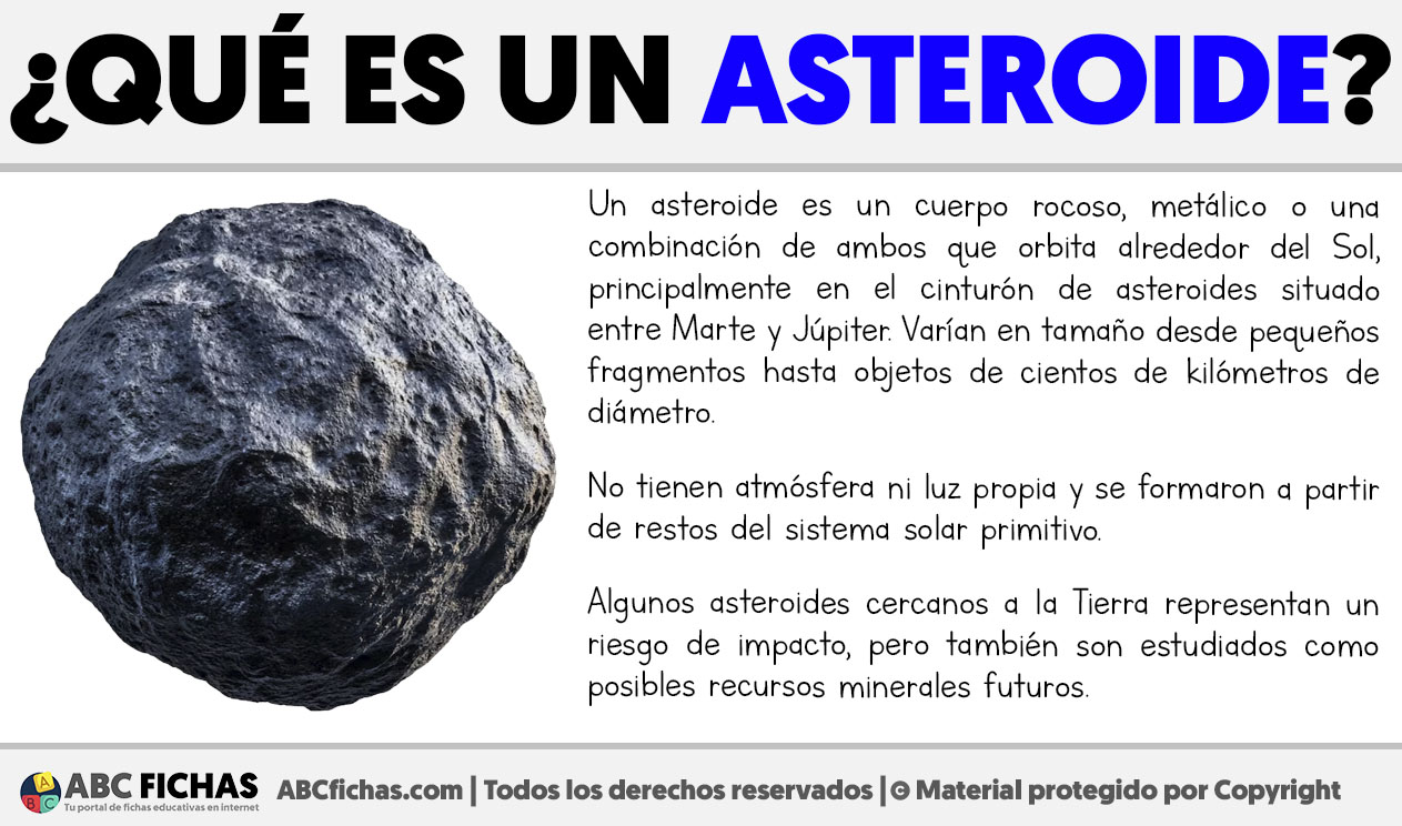 Que es un asteroide