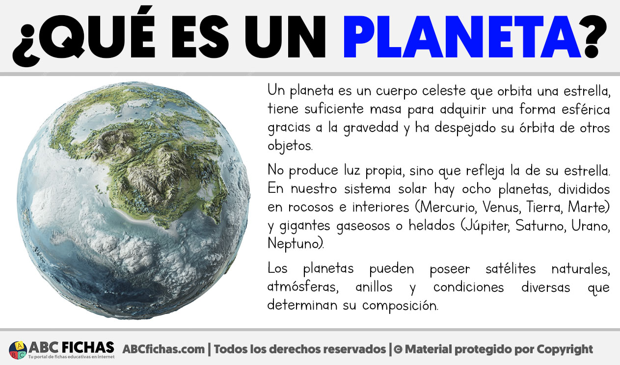 Que es un planeta