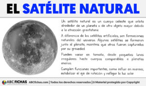 Que es un satelite natural