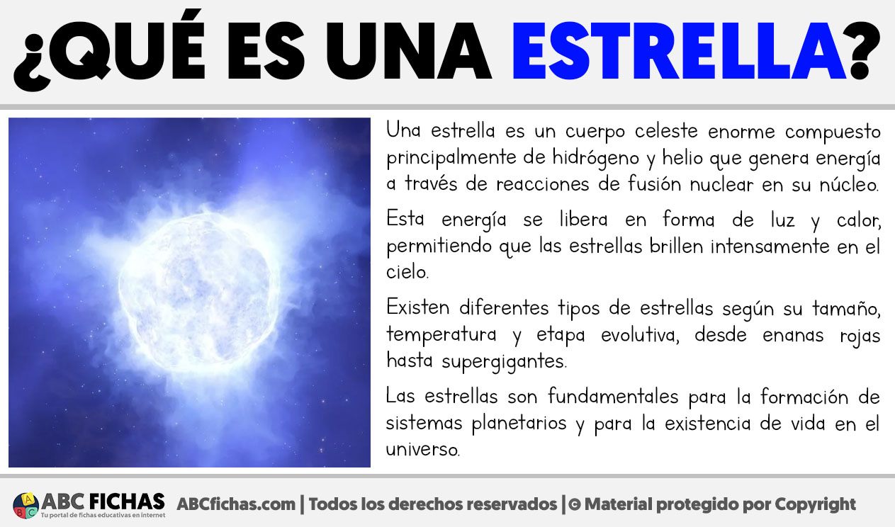 Que es una estrella