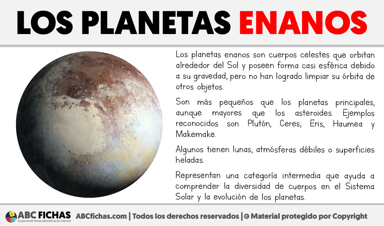 Que son los planetas enanos