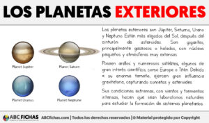 Que son los planetas exteriores