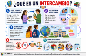 Infografia sobre ¿Qué es un intercambio?
